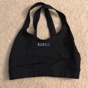 NoBull Black Pace Sports Bra